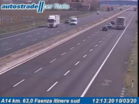 Imagen de vista previa de la cámara web Faenza - A14 - KM 63,0